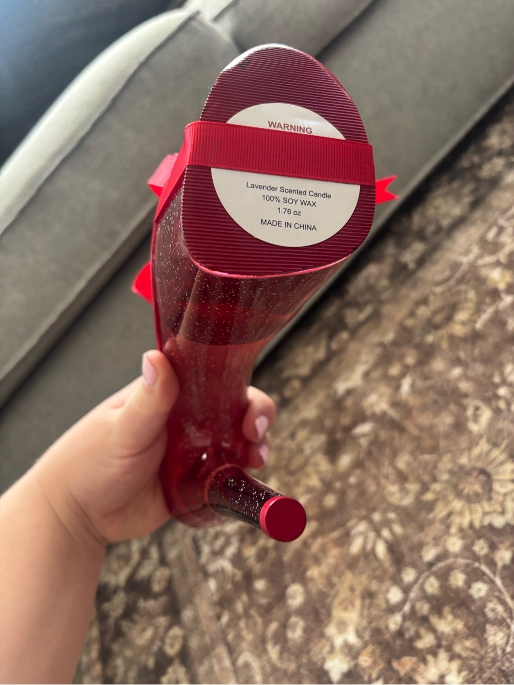 Pleaser Red Heel Candle Set - Picture 2 of 3